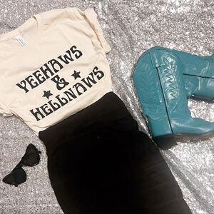 Yeehaws & Hellnaws Graphic Tee